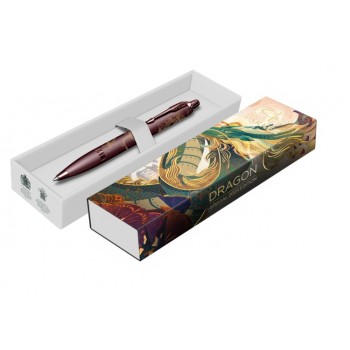 Ручка шариковая Parker IM Monochrome K328 Dragon Special Edition, Burgundy PVD