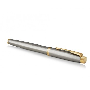 Набор Parker: Перьевая и Шариковая ручка Parker IM Core Brushed Metal GT