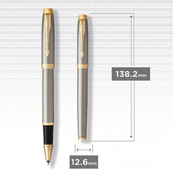Ручка роллер Parker IM Metal Core Brushed Metal GT   



<b>Статус</b>: регулярный