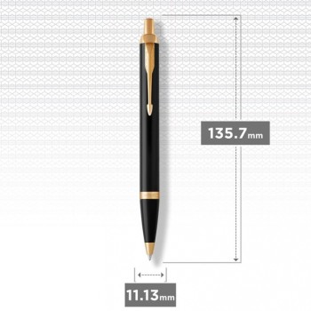 Шариковая ручка Parker IM Metal Black GT   



<b>Статус</b>: регулярный