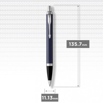 Шариковая ручка Parker IM Metal Matte Blue CT   



<b>Статус</b>: регулярный