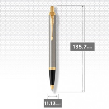 Шариковая ручка Parker IM Metal Core Brushed Metal GT   



<b>Статус</b>: регулярный