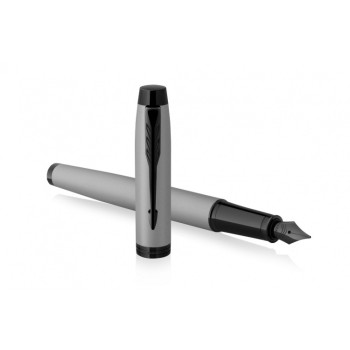 Ручка перьевая Parker IM Achromatic F317, Matt Grey BT (Перо F)