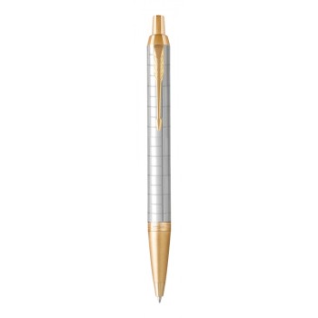 Подарочный набор: Ручка шариковая Parker IM Premium K318 Pearl GT, цвет чернил синий и белый недатированный ежедневник с золотым срезом



<b>Статус</b>: нов?