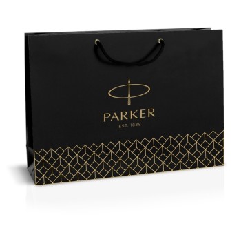 Подарочный набор: Ежедневник недатированный и Шариковая ручка Parker IM Metal, K221, цвет: Blue CT, стержень: Mblue
