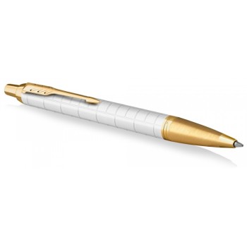 Подарочный набор: Ручка шариковая Parker IM Premium K318 Pearl GT, цвет чернил синий и белый недатированный ежедневник с золотым срезом



<b>Статус</b>: нов?