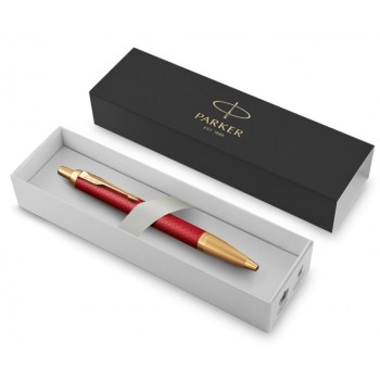 Подарочный набор: Шариковая ручка Parker IM Premium K318 Red GT, цвет чернил синий и красный недатированный ежедневник с золотым срезом



<b>Статус</b>: но?
