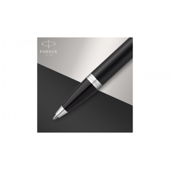 Шариковая ручка Parker IM Mat Black CT лак матовый
