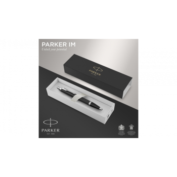 Шариковая ручка Parker IM Mat Black CT лак матовый