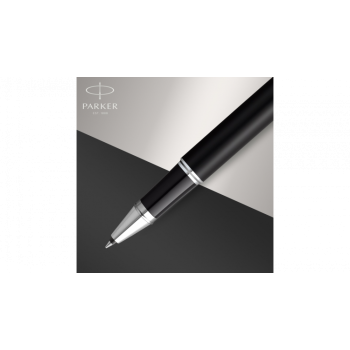 Ручка-роллер Parker IM Mat Black CT,стержень: F
