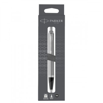 Ручка шариковая Parker IM Essential K319 в подарочной коробке, Brushed Metal CT