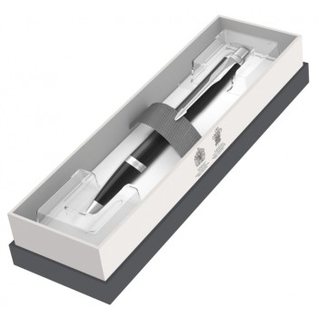 Ручка шариковая Parker IM Essential K319 в подарочной коробке, Matte Black CT