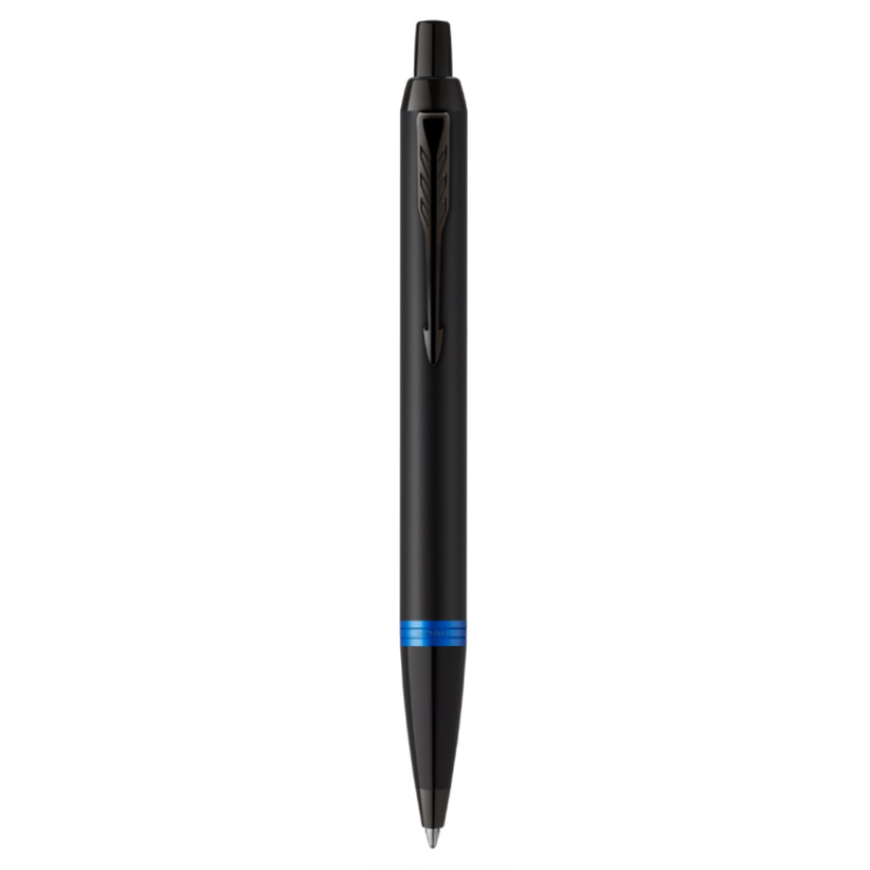 Шариковая ручка Parker IM Vibrant Rings Flame Blue,стержень: M