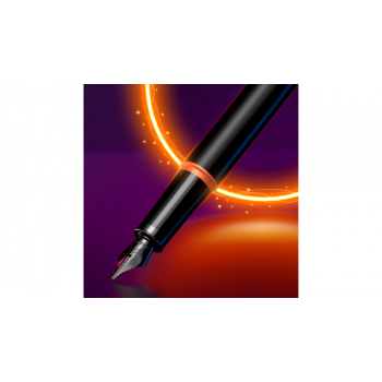 Перьевая ручка Parker IM Vibrant Rings Flame Orange