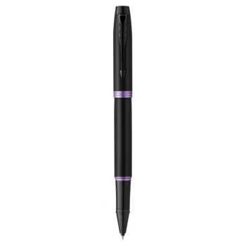 Ручка-роллер Parker IM Vibrant Rings Flame Amethyst Purple