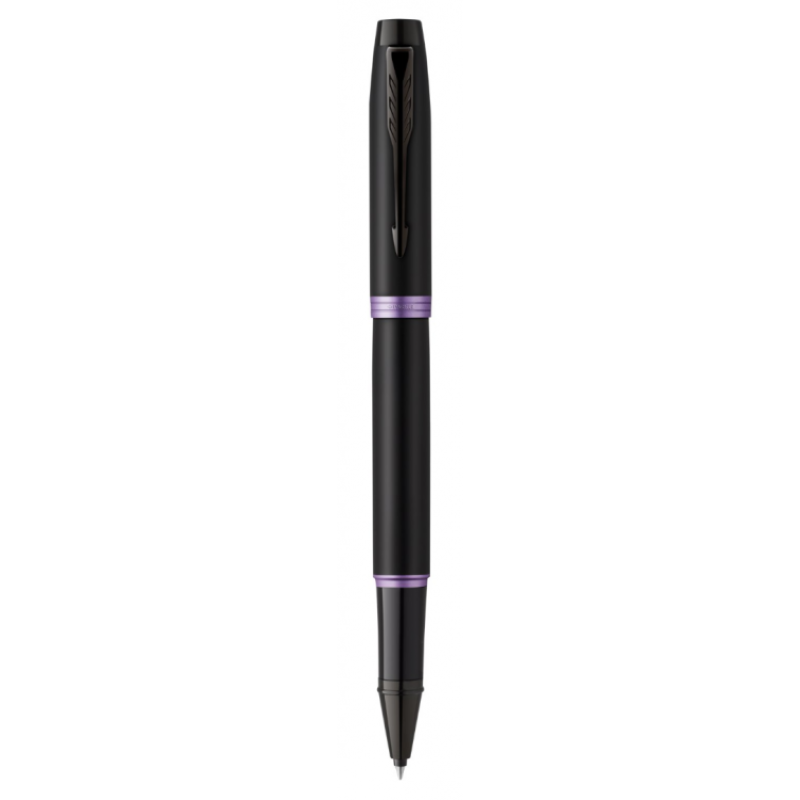 Ручка-роллер Parker IM Vibrant Rings Flame Amethyst Purple