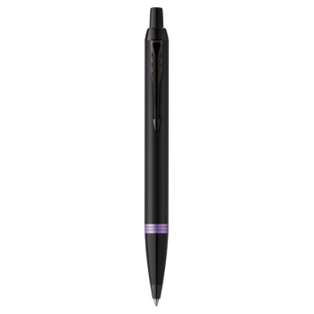 Шариковая ручка Parker IM Vibrant Rings Flame Amethyst Purple