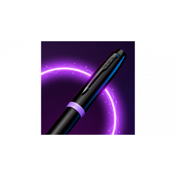 Шариковая ручка Parker IM Vibrant Rings Flame Amethyst Purple