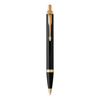 Подарочный набор: Шариковая ручка Parker IM Metal Black GT и Ежедневник недатированный