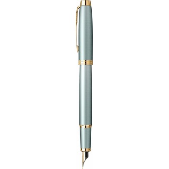 Ручка перьевая Parker IM Rituals F331, Green Gradient GT (Перо F)