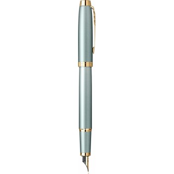Ручка перьевая Parker IM Rituals F331, Green Gradient GT (Перо F)