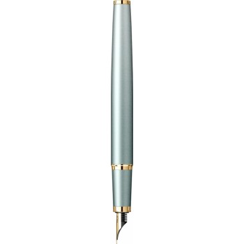 Ручка перьевая Parker IM Rituals F331, Green Gradient GT (Перо F)