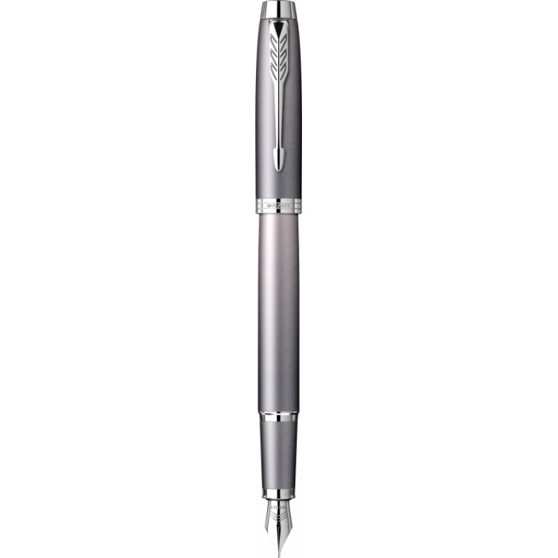 Ручка перьевая Parker IM Rituals F331, Grey Gradient CT (Перо F)