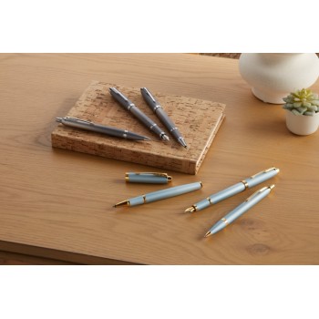 Ручка перьевая Parker IM Rituals F331, Grey Gradient CT (Перо F)