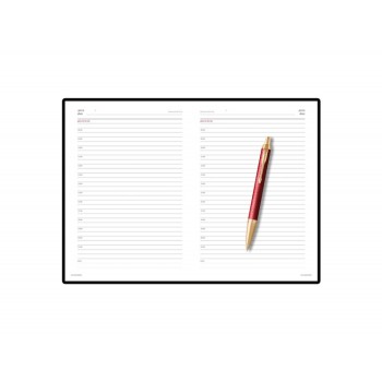 Подарочный набор: Шариковая ручка Parker IM Premium K318 Red GT, цвет чернил синий и красный ежедневник с золотым срезом



<b>Статус</b>: новый