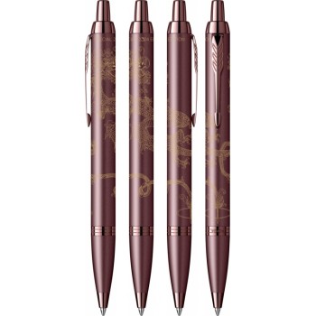 Ручка шариковая Parker IM Monochrome K328 Dragon Special Edition, Burgundy PVD