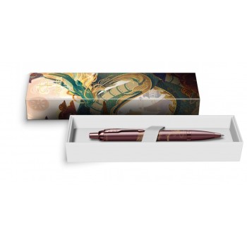 Ручка шариковая Parker IM Monochrome K328 Dragon Special Edition, Burgundy PVD