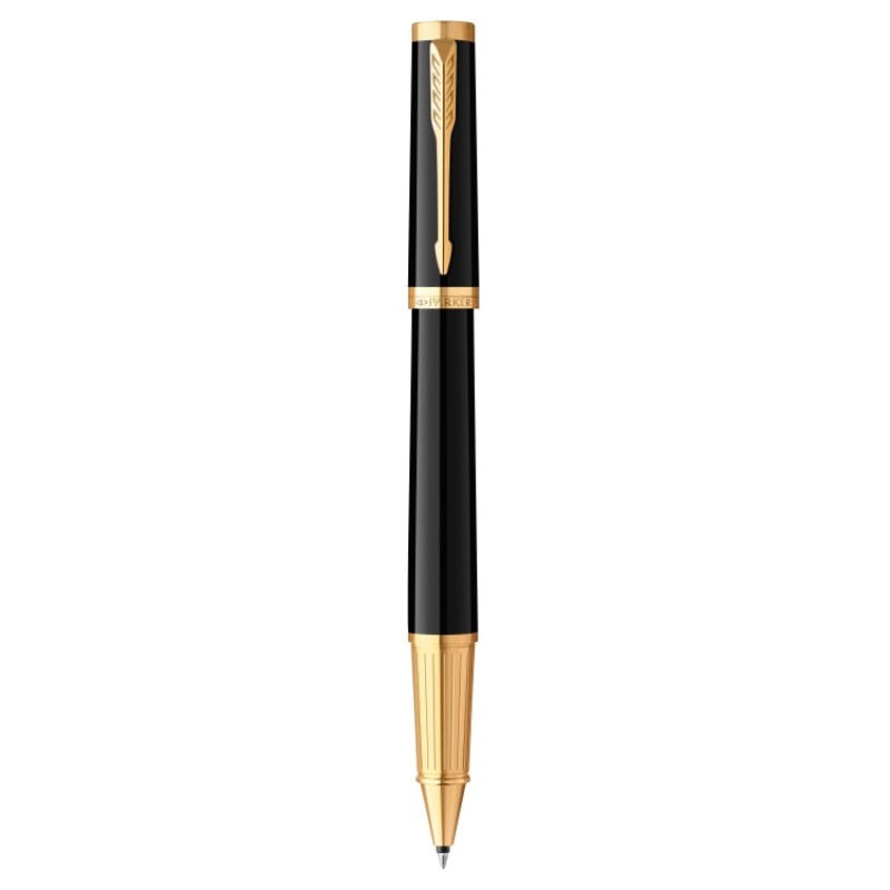 Ручка-роллер Parker Ingenuity Core T570, Lacquer Black GT