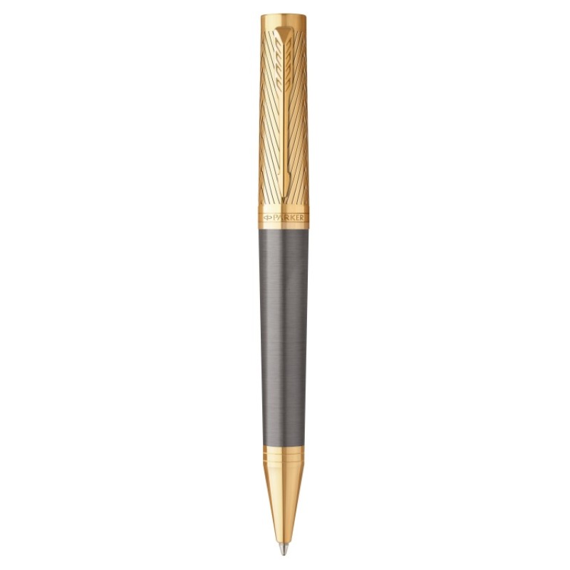 Ручка шариковая Parker Ingenuity Pioneers K571, Arrow Grey GT