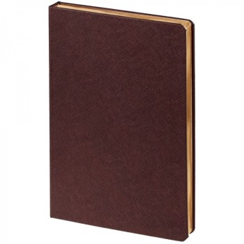 Подарочный набор: Шариковая ручка Parker Jotter Essential, St. Steel GT, стержень: Mblue и Ежедневник недатированный коричневый