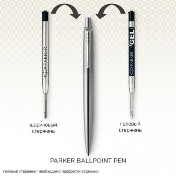 Шариковая ручка Parker Jotter Core K61 Stainless Steel CT , стержень: Mblue в блистере