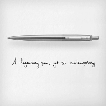 Шариковая ручка Parker Jotter Core K61 Stainless Steel CT , стержень: Mblue в блистере