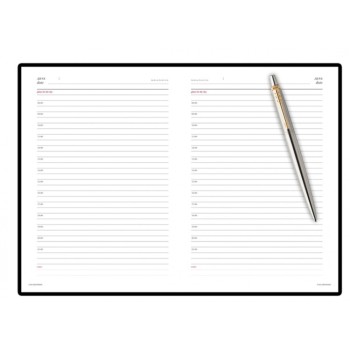 Подарочный набор: Ежедневник  и Шариковая ручка Parker Jotter Essential, St. Steel GT