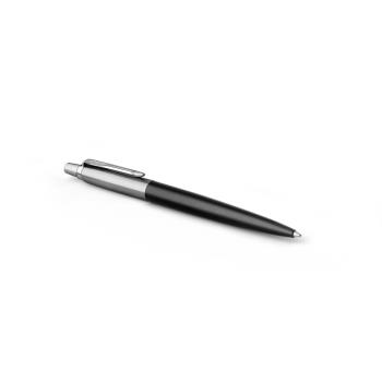 Подарочный набор: Шариковая ручка Parker Jotter Essential, Satin Black CT и Ежедневник  недатированный, серый