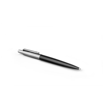 Подарочный набор:  Шариковая ручка Parker Jotter Essential, Satin Black CT и Ежедневник недатированный, черный срез, черный.