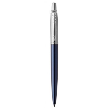 Подарочный набор: Шариковая ручка Parker Jotter Essential, Royal Blue CT и Ежедневник недатированный черный