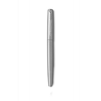 Перьевая ручка Parker Jotter Core F61 Stainless Steel CT, перо:M, цвет чернил:blue, блистер.