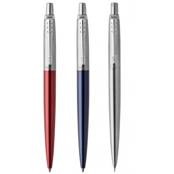 Набор Parker Jotter London Trio: гелевая ручка Red CT + шариковая ручка Blue CT + карандаш Stainless Steel CT