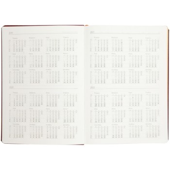 Подарочный набор: Ручка перьевая Parker Jotter Stainless Steel GT и Ежедневник недатированный красный