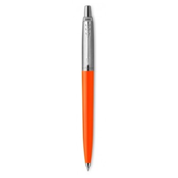 Шариковая ручка Parker Jotter Originals Orange Chrome CT, стержень: Mblue в подарочной упаковке