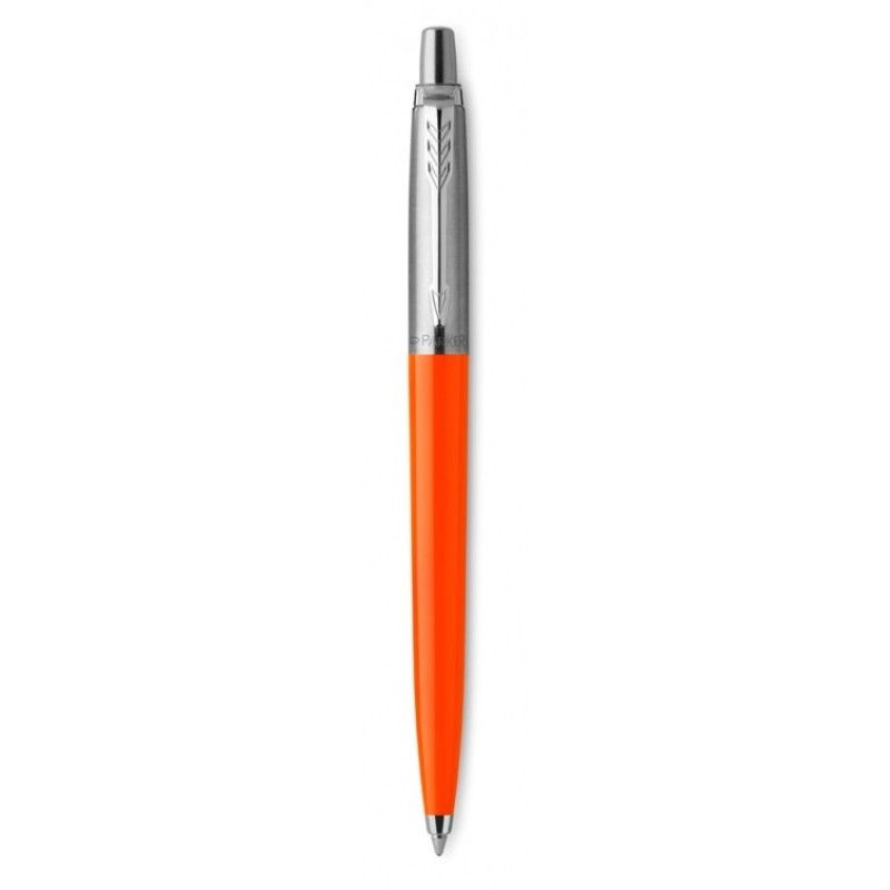 Шариковая ручка Parker Jotter Originals Orange Chrome CT, стержень: Mblue в подарочной упаковке