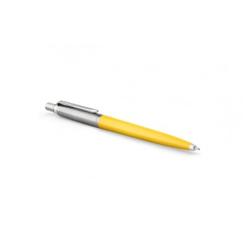 Шариковая ручка Parker Jotter Originals Yellow Chrome CT, стержень: Mblue в подарочной упаковке