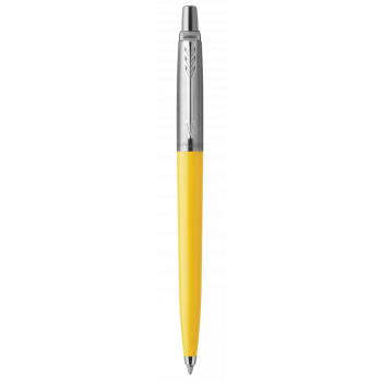Шариковая ручка Parker Jotter Originals Yellow Chrome CT, стержень: Mblue в подарочной упаковке