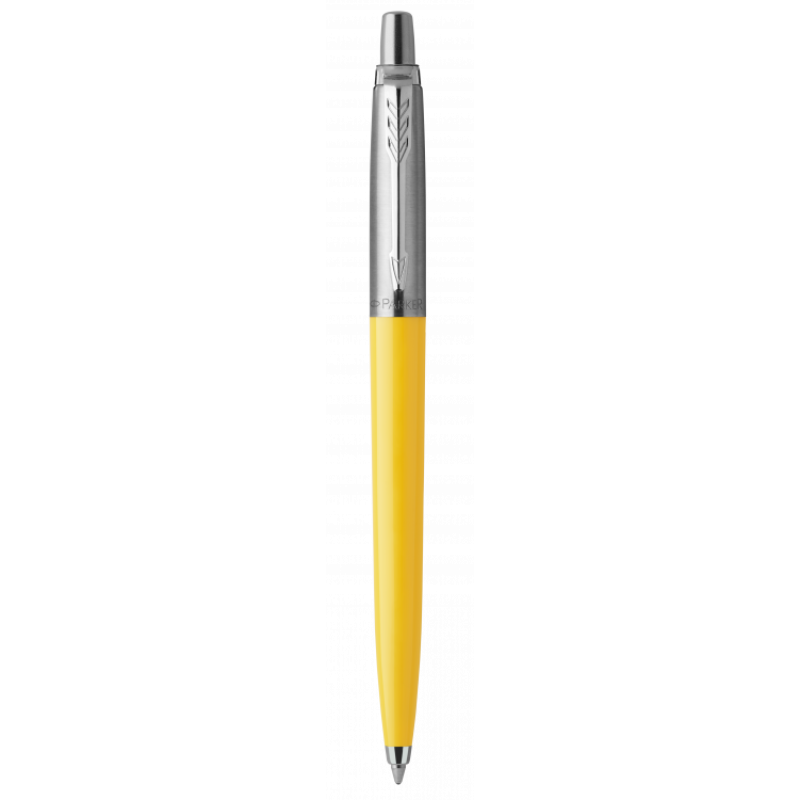Шариковая ручка Parker Jotter Originals Yellow Chrome CT, стержень: Mblue в подарочной упаковке