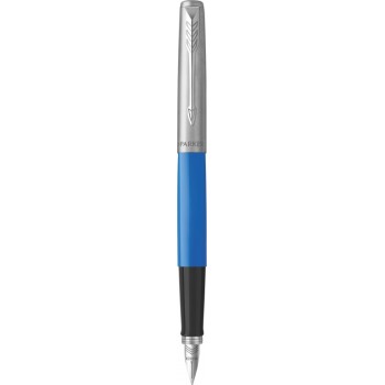 Перьевая ручка Parker Jotter, цвет ORIGINALS BLUE CT, цвет чернил синий/черный, толщина линии M, В БЛИСТЕРЕ