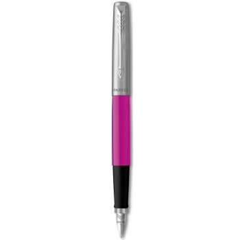 Перьевая ручка Parker Jotter, цвет MAGENTA, цвет чернил синий/черный, толщина линии M, В БЛИСТЕРЕ